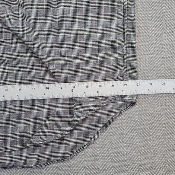 Preswick & Moore Button Down Shirt Men's Medium Houndstooth Quiet Luxury - Picture 13 of 15